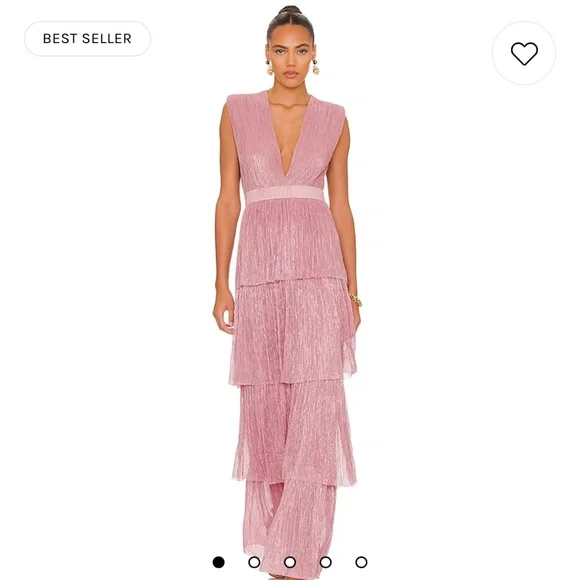 Sabina Musayev x Revolve Skylar Gown in Rose - Size Xs